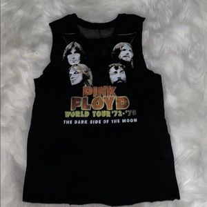 Pink Floyd muscle tee Girls Sz 13/14